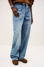 Mima Elasticated Waist Jeans Blue