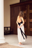 Dove Dress Black & White