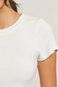 Gabby Rib Short Sleeve Sweater Sugar