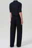 Brynn Drawstring Trouser Linen True Navy