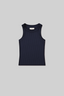 Isabel Rib Tank Navy