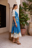 Luda Midi Dress Blue