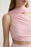 Solene One-Shoulder Top Mauve