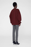 Miles Sweatshirt Chenille Signature Cabernet
