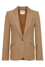 Chamberlain Blazer Tan Charcoal Stripe