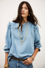 Lio Denim Top Light Used Blue