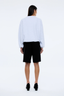 Crawling Leopard Sweater White Marle