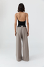 Pleat Loop Pants Mousse