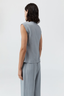 Minimal Tailored Vest Mist