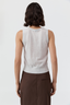 Merino Wool Oupa Vest Light Grey Marle