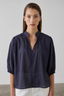 Maddie Blouse Navy