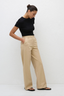 Straight Twill Trouser Sand