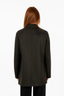Peacoat Pressed Wool Dark Khaki