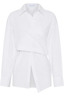 Vacanza Wrap Shirt White