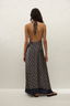 Elidia Maxi Dress Juanita Swirl Indigo