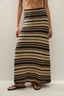 Micah Skirt Carob Wheat