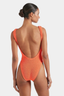 Square Neck Swim Orange