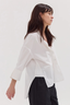 The Panelled Shirt White
