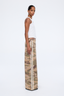 Tessa Wide Leg Pant Desert Camo