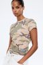 Tessa Baby Tee Desert Camo
