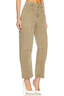 Brylie Sanded Twill Pant Gravel