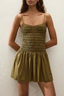 Araceli Mini Dress Olive