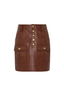Sarina Mini Skirt Toffee