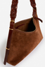 Small Calf Leather Jess Hobo Bag Cognac