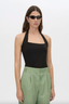 Phoebe Halter Neck Bodysuit Black