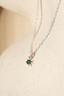 Stella Necklace Sterling Silver Chrome Diopside