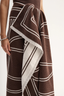 Beau Towel Chocolate Ecru