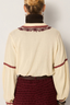 Bruna Blouse Vineyard Bordeaux