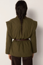 Lucille Jacket Olive Bloom
