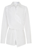 Vacanza Wrap Shirt White