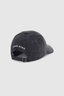 Jeremy Baseball Cap Washed Smoke Grey