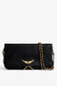 Rock Nano Clutch Noir Gold