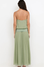 Camille Blouson Dress Pistachio