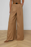 Chelsy Wide Leg Pant Dark Macchiato
