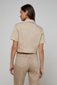 Kirstie Jean Shirt Jacket Biscuit
