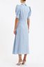 Effie Midi Dress Pale Blue