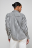 Eliora Shirt Black/ Ivory Stripe