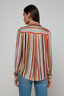 Nina Blouse Multi Watercolour Stripe