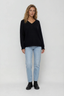 Jessie V-Neck Sweater Black