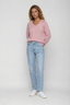 Jessie V-Neck Sweater Pink
