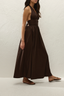 Lido Maxi Dress Espresso