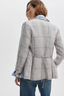 Chappell Plaid Blazer White Multi