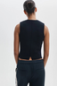 Portia Merino Wool Vest Navy