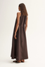 Mallory Maxi Dress Chocolate