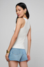 Adira Scoopneck Tank Vintage White