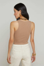 Adira Scoopneck Tank Cappuccino